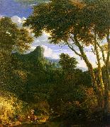 Jean-Baptiste Huysmans Mountainous Landscape Spain oil painting artist